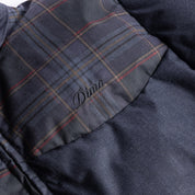 Doudoune en tweed de qualité supérieure - Gris foncé
