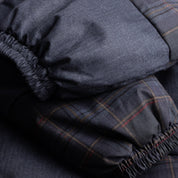 Doudoune en tweed de qualité supérieure - Gris foncé
