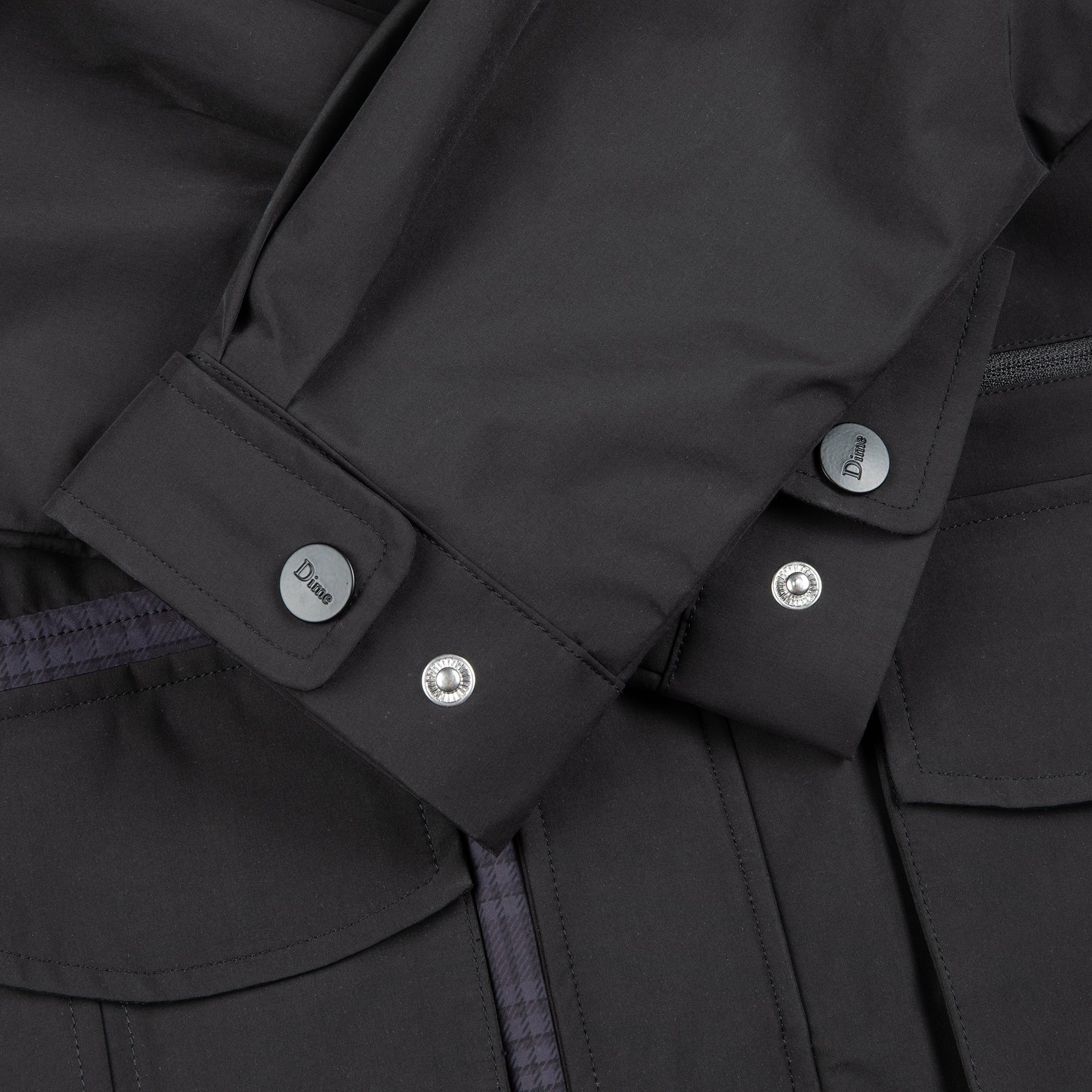 Veste de pêche zippée amovible - Noir