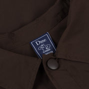 Veste d'entraîneur cursive - Espresso