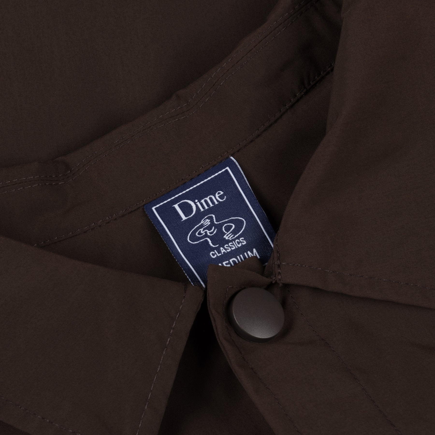 Veste d'entraîneur cursive - Espresso