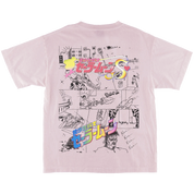 Kill Kill Kill T-Shirt à Manches Courtes - Rose Clair