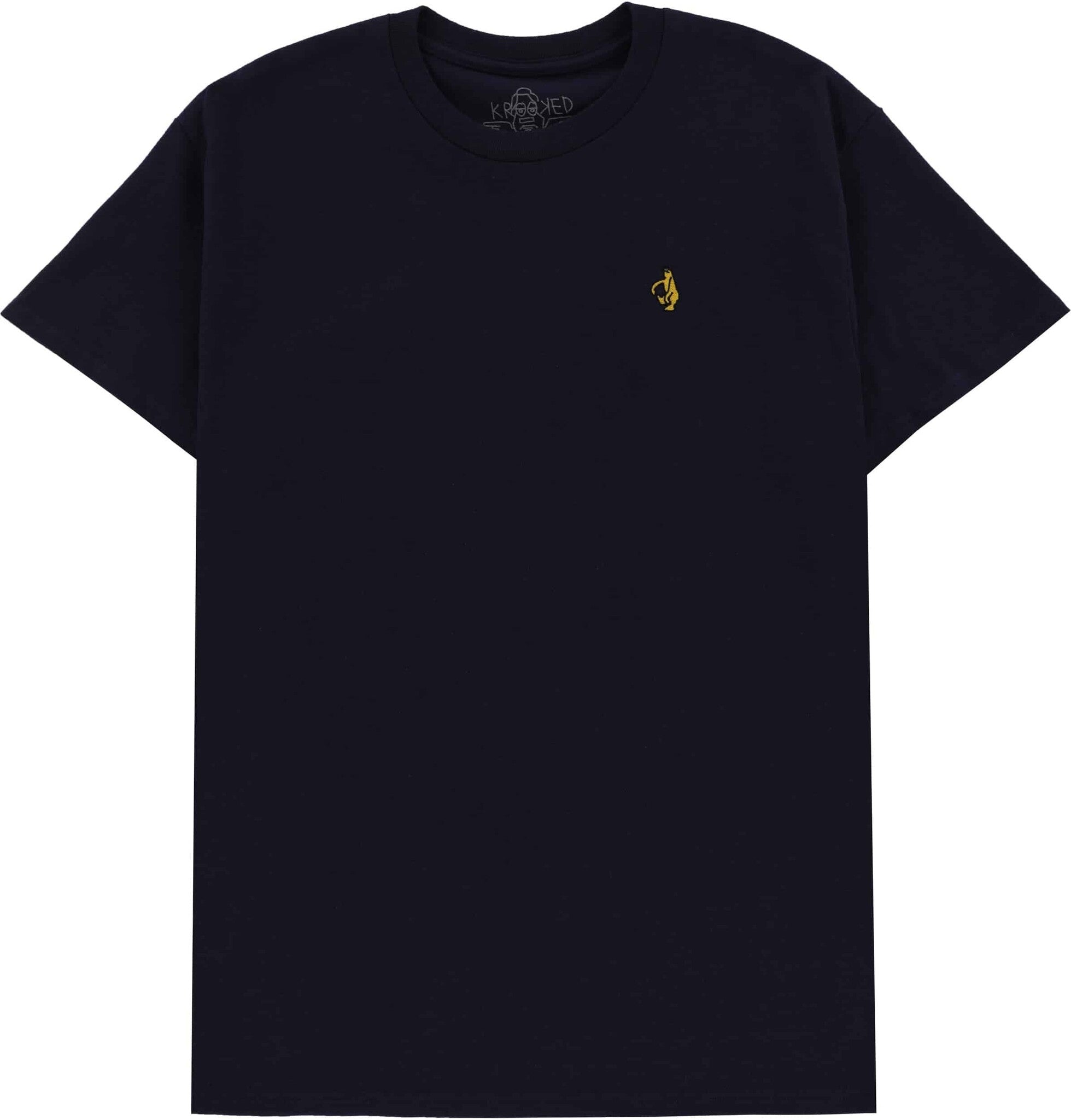 T-shirt brodé Shmoo - Noir/Jaune