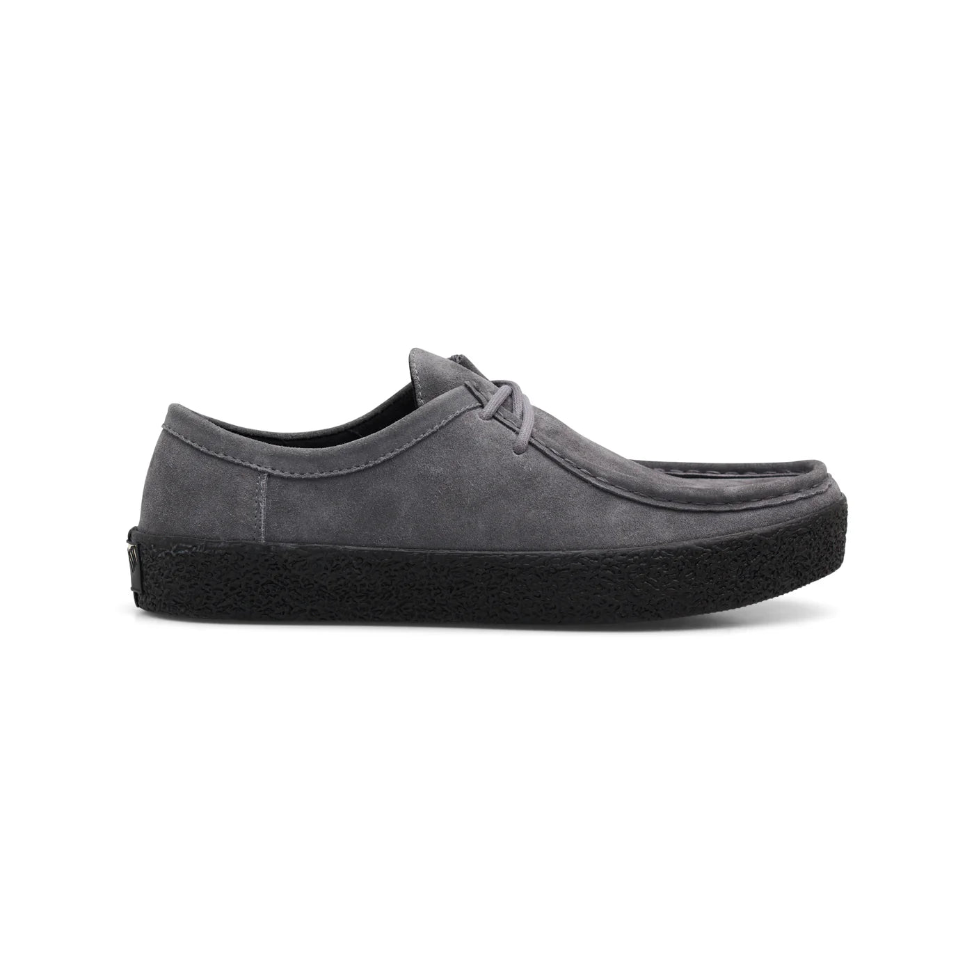 VM006 Moc Suede - Gris Acier/Noir