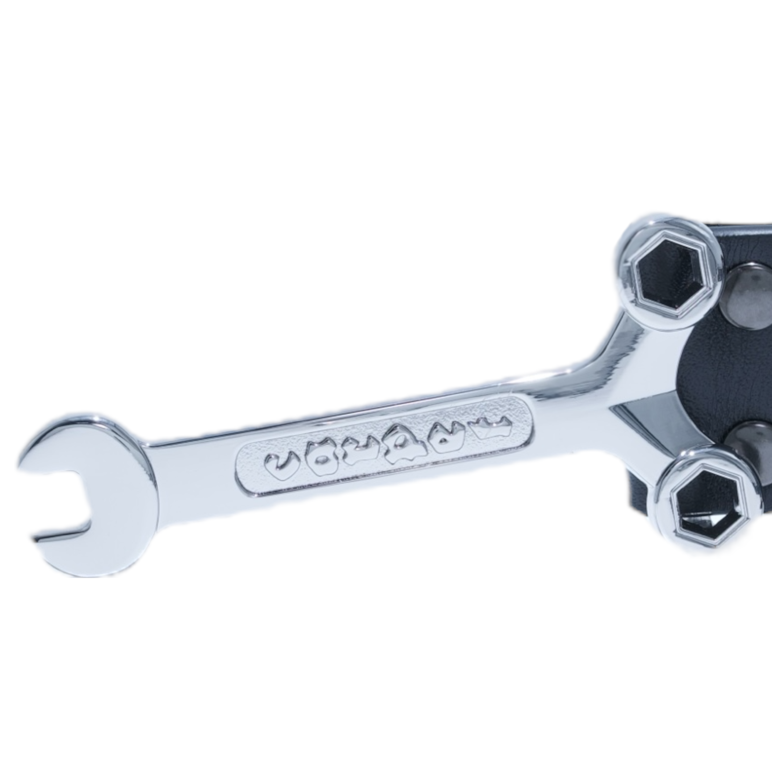 Ceinture en Cuir Cloutée - Noir