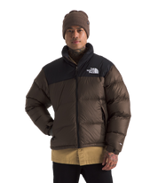 1996 Retro Nuptse Jacket - Smokey Brown/TNF Black