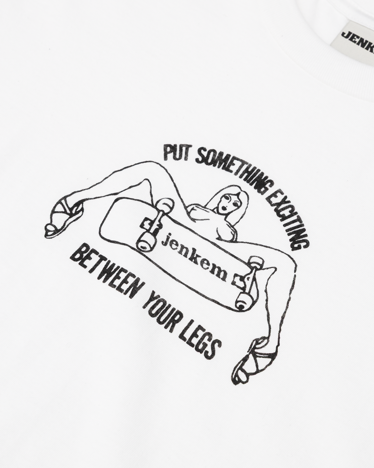 Legs T-Shirt - Blanc