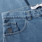 '93! Pantalon - Bleu Moyen