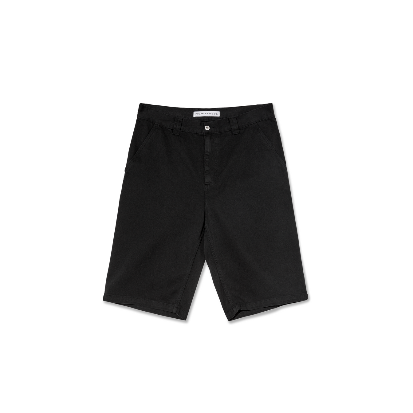 Polar Skate Co. 44! Shorts Twill - Black – Palm Isle Skateshop