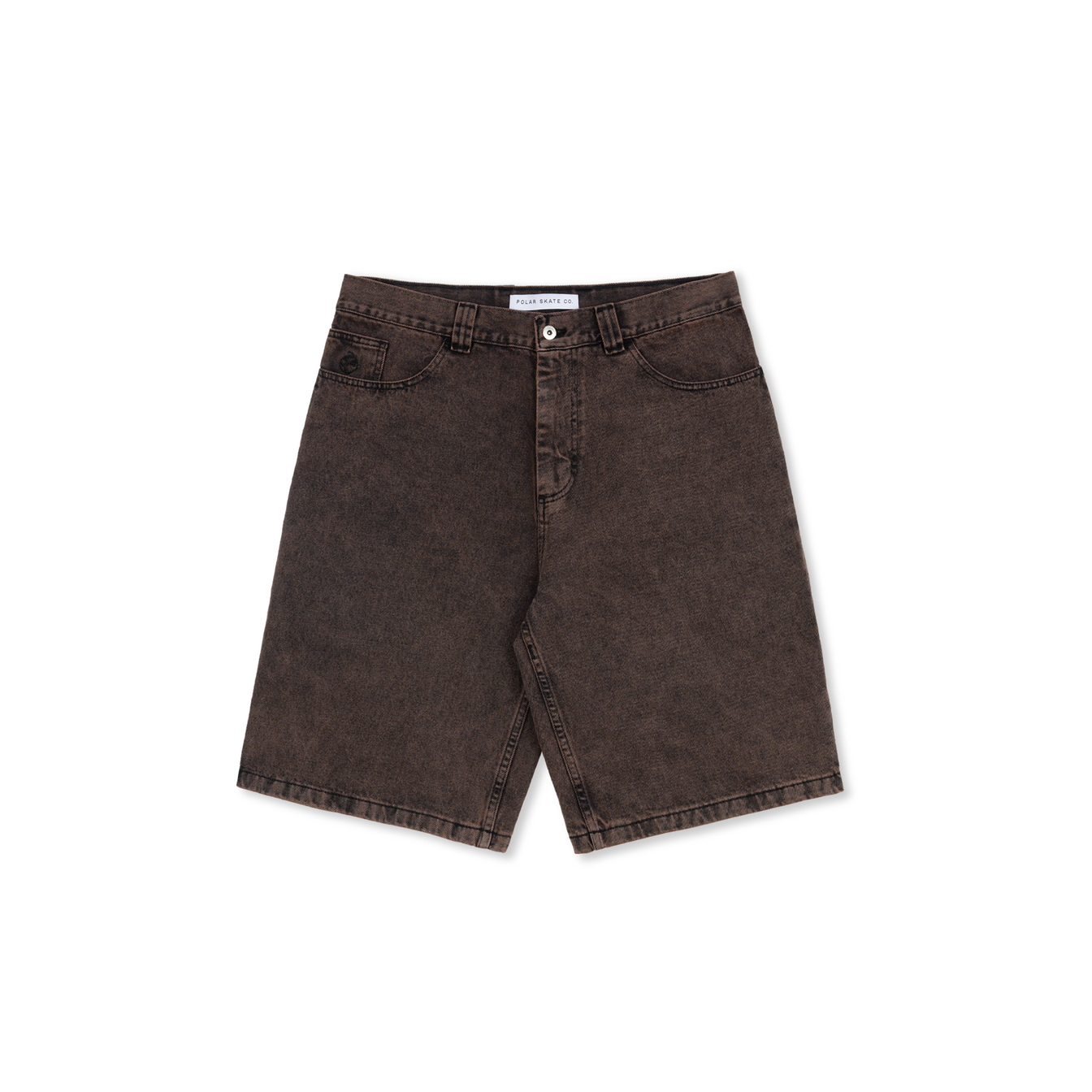 Polar Skate Co. Big Boy Shorts - Mud Brown – Palm Isle Skateshop