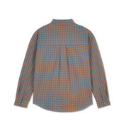 Chemise Mitchell LS - Bleu/Rouille