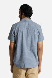 Chemise à manches courtes à imprimé Charter - Micro bleu Flinstone