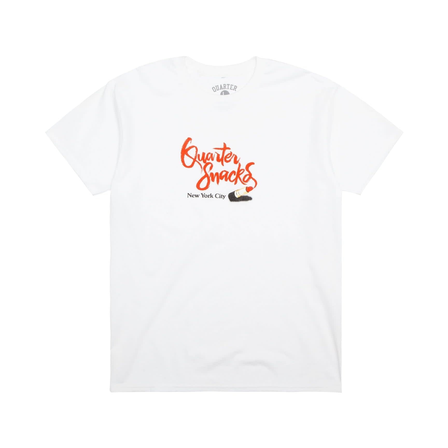 T-shirt rouge à lèvres - Blanc