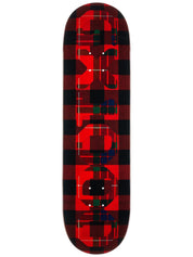 OG Logo Tartan Red Deck - 8.75"