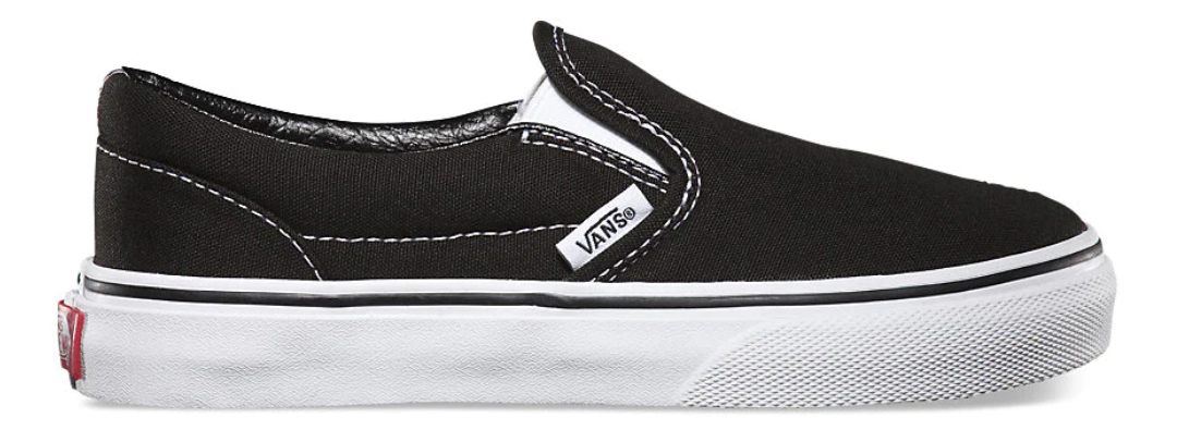 Kids Slip-On - Black/True White