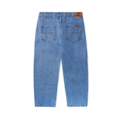 Jean Baggy en denim - Indigo délavé
