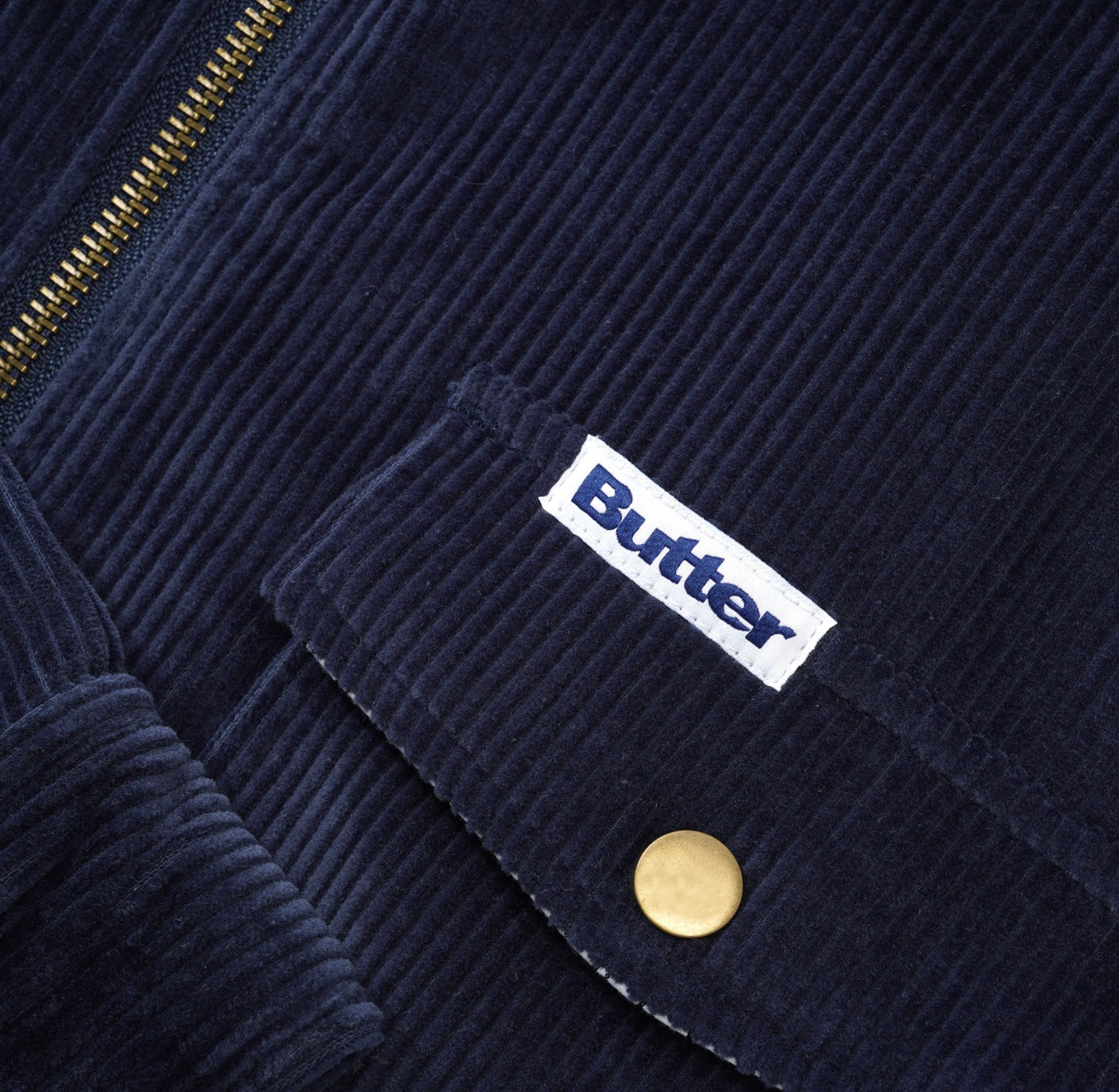 Veste Club en velours côtelé - Bleu marine