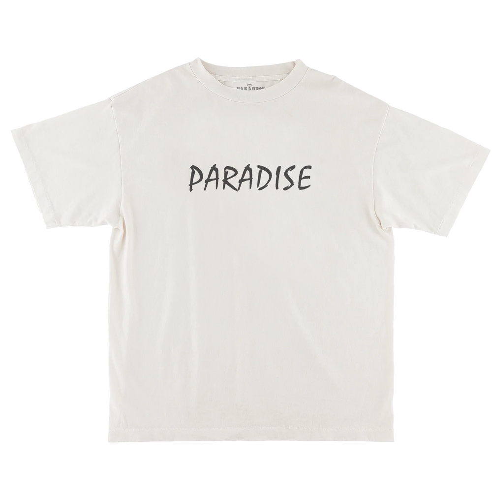 God's Playground T-Shirt à Manches Courtes - Blanc Cassé