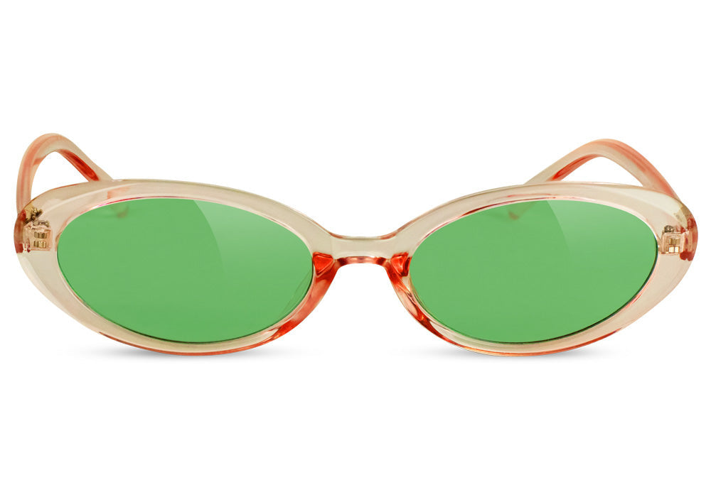 Lunettes de soleil polarisées Stanton - Verres transparents couleur thé/menthe