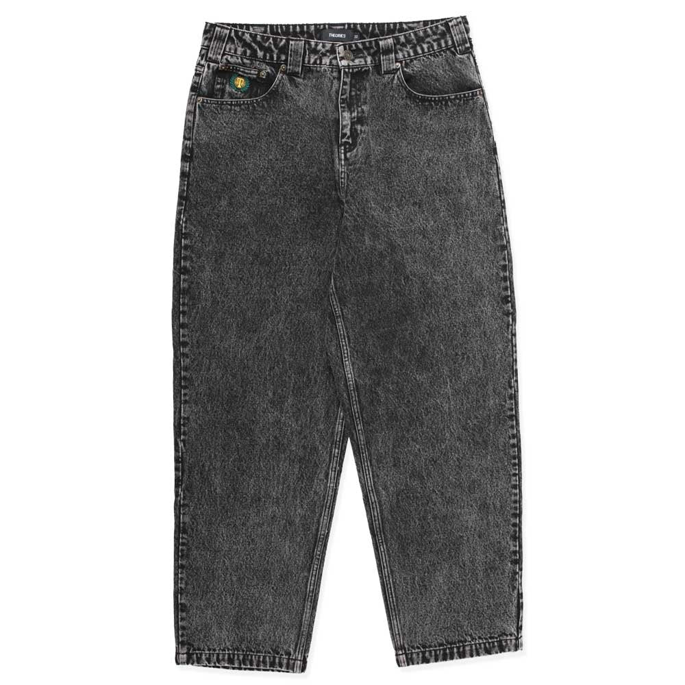 THEORIES PLAZA JEANS ブラック　34 Theories Plaza Jeans - Black/Contrast Stitch