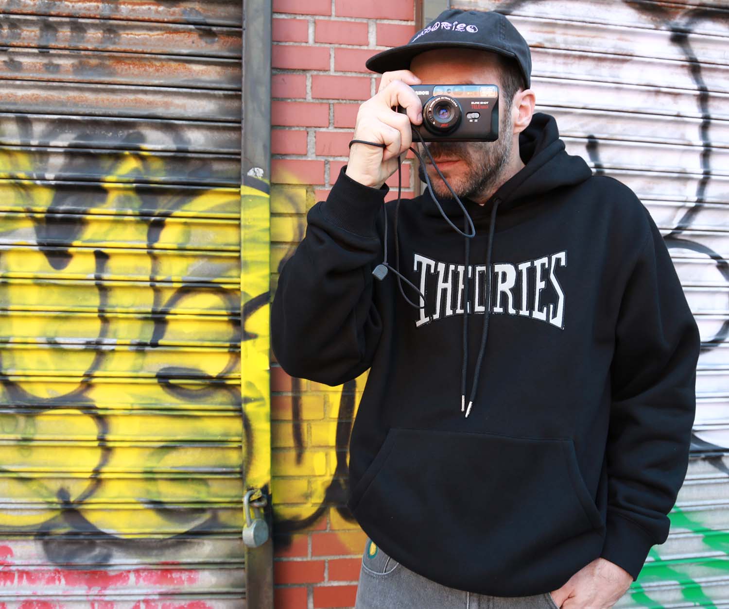 Punchout Varsity Heavyweight Hoodie - Black