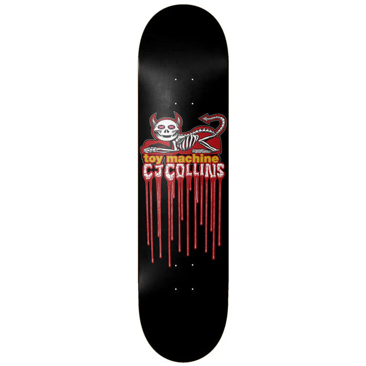 Collins Devil Cat Skeleton Planche - 8.25"