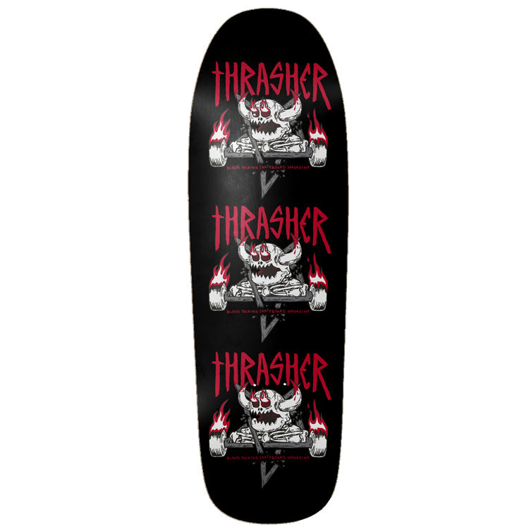 Toy Machine x Thrasher Monster Gram Shaped Deck - 9.5