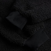 Polar Fleece Sherpa Zip - Black