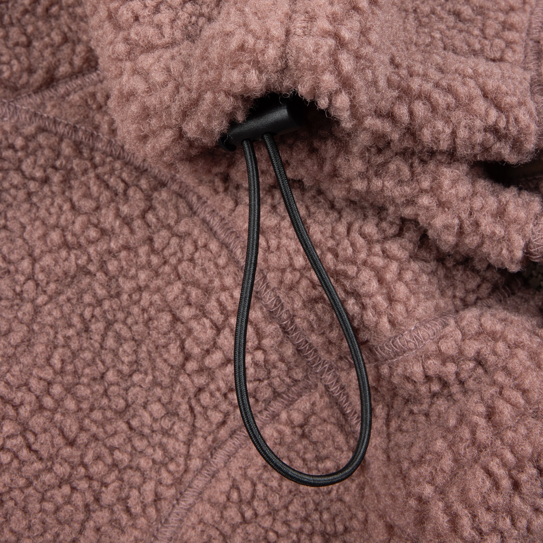 Polaire Sherpa Coverstich - Mauve
