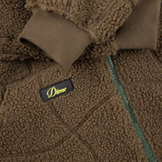 Coverstich Sherpa Fleece - Military Brown