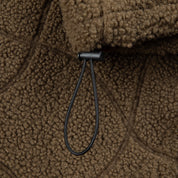 Coverstich Sherpa Fleece - Military Brown