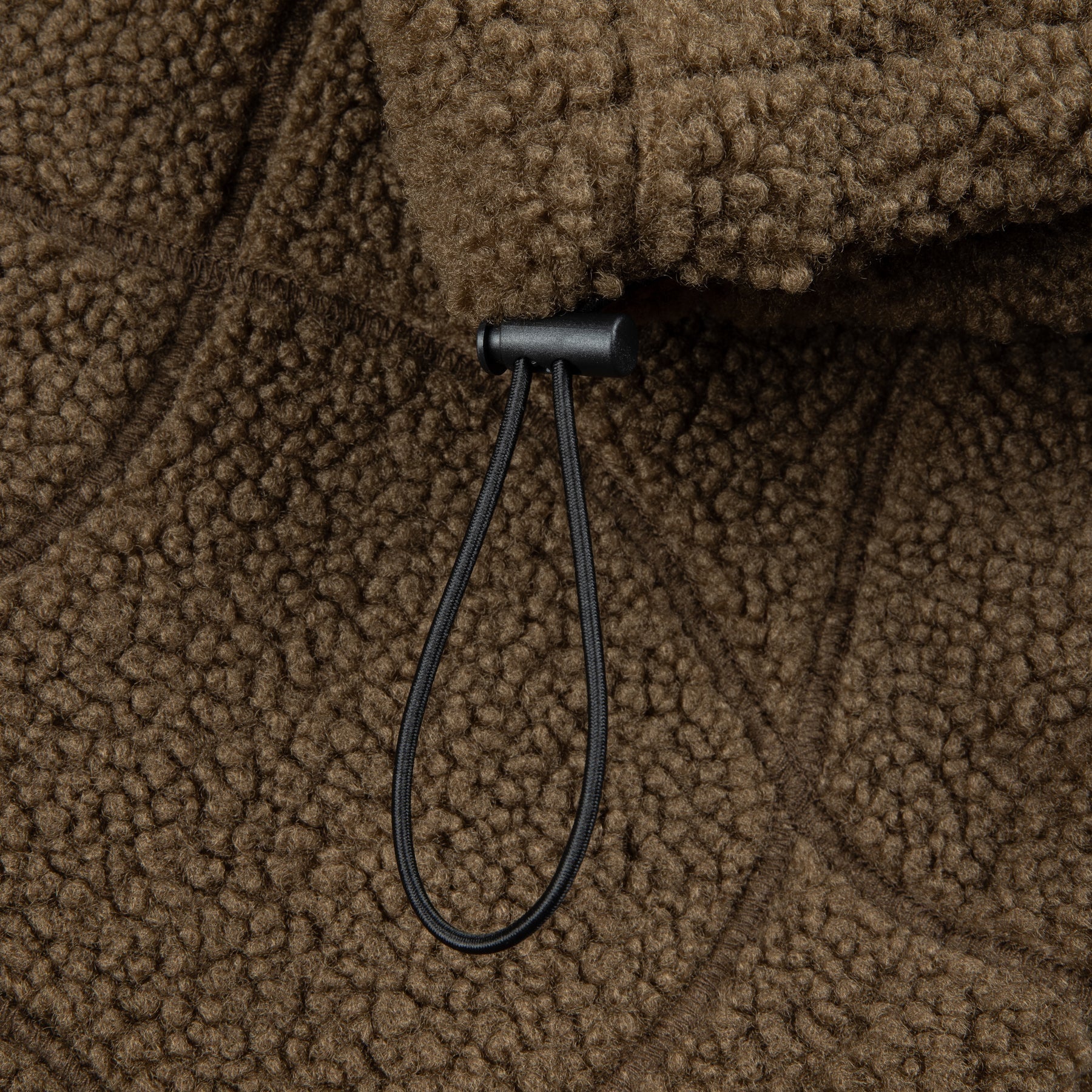 Coverstich Sherpa Fleece - Military Brown