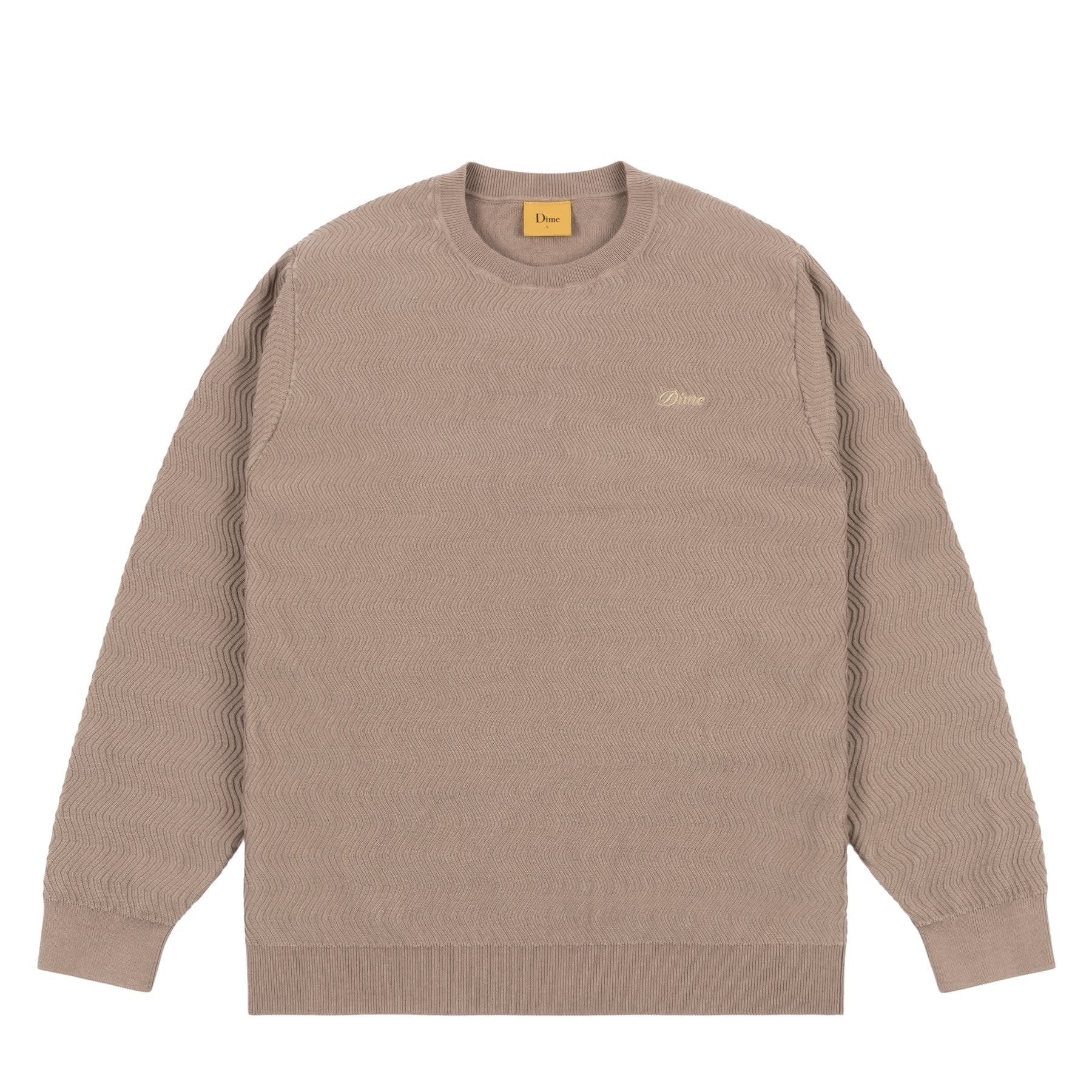 Dime Wave Cable Knit - Tan – Palm Isle Skateshop