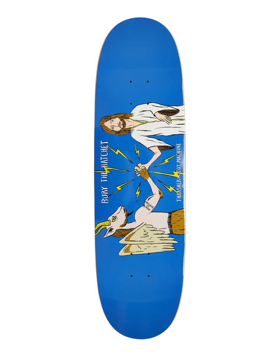 Toy Machine x Thrasher Bury the Hatchet Planche - 8.88"