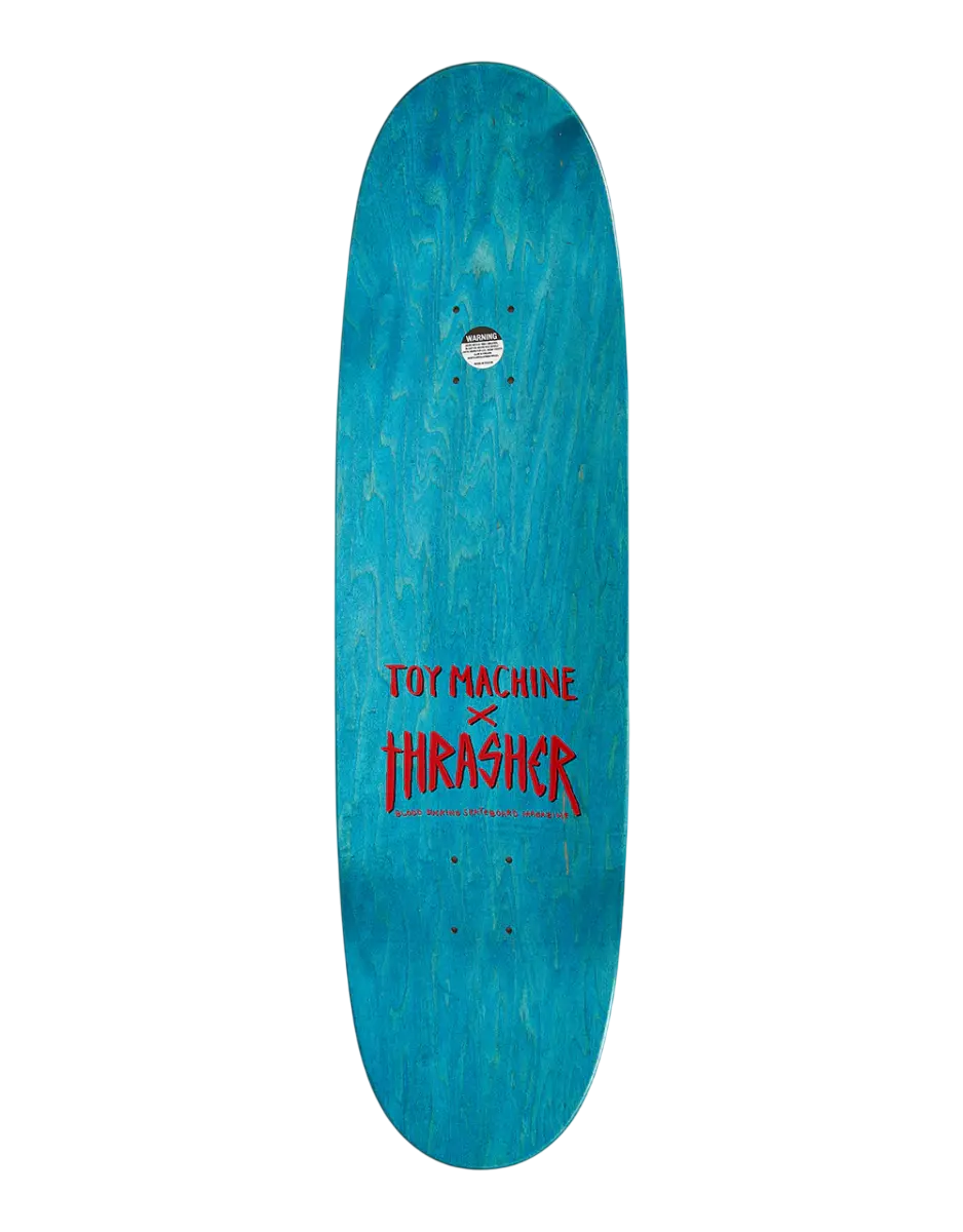 Toy Machine x Thrasher Bury the Hatchet Planche - 8.88"