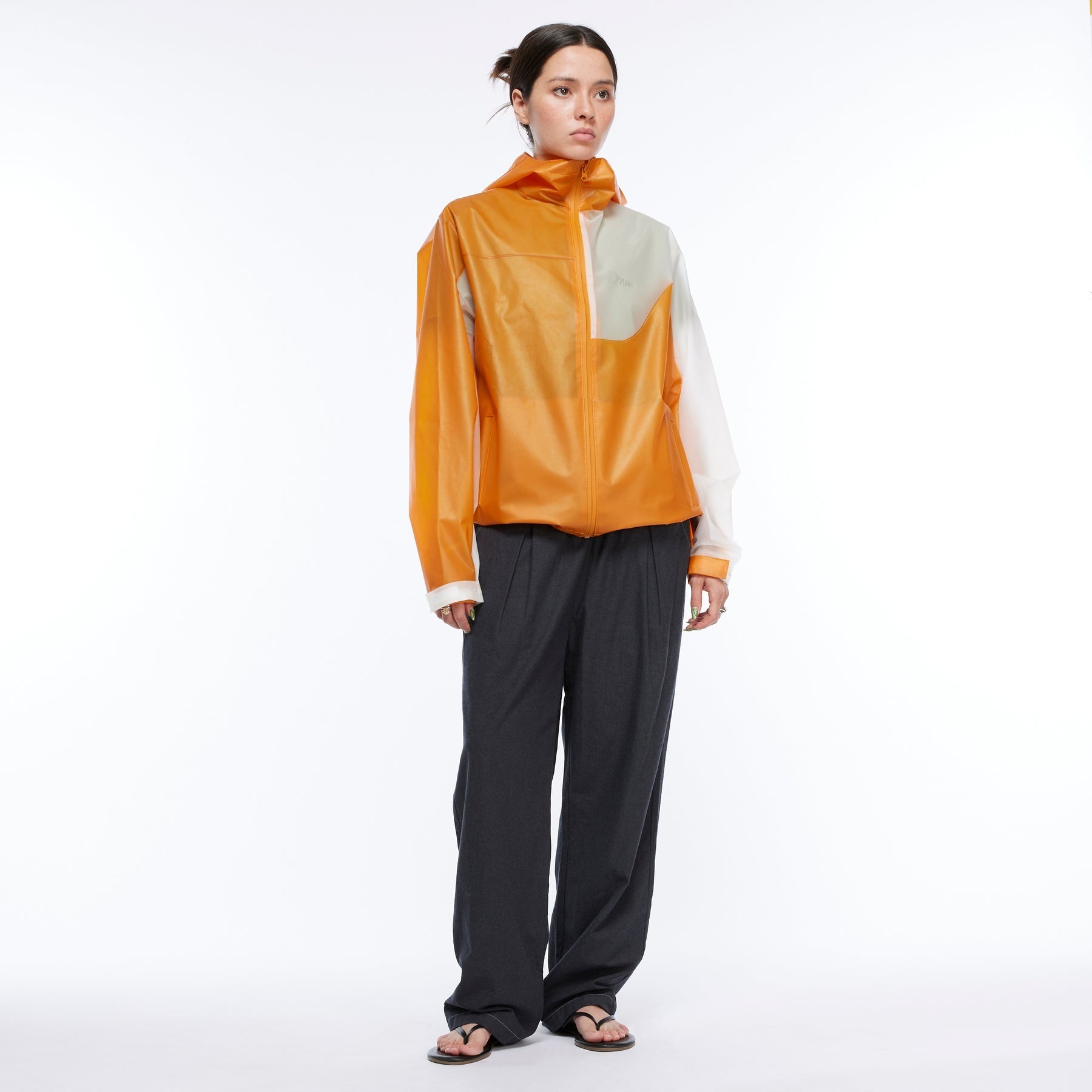 Veste technique translucide - Orange