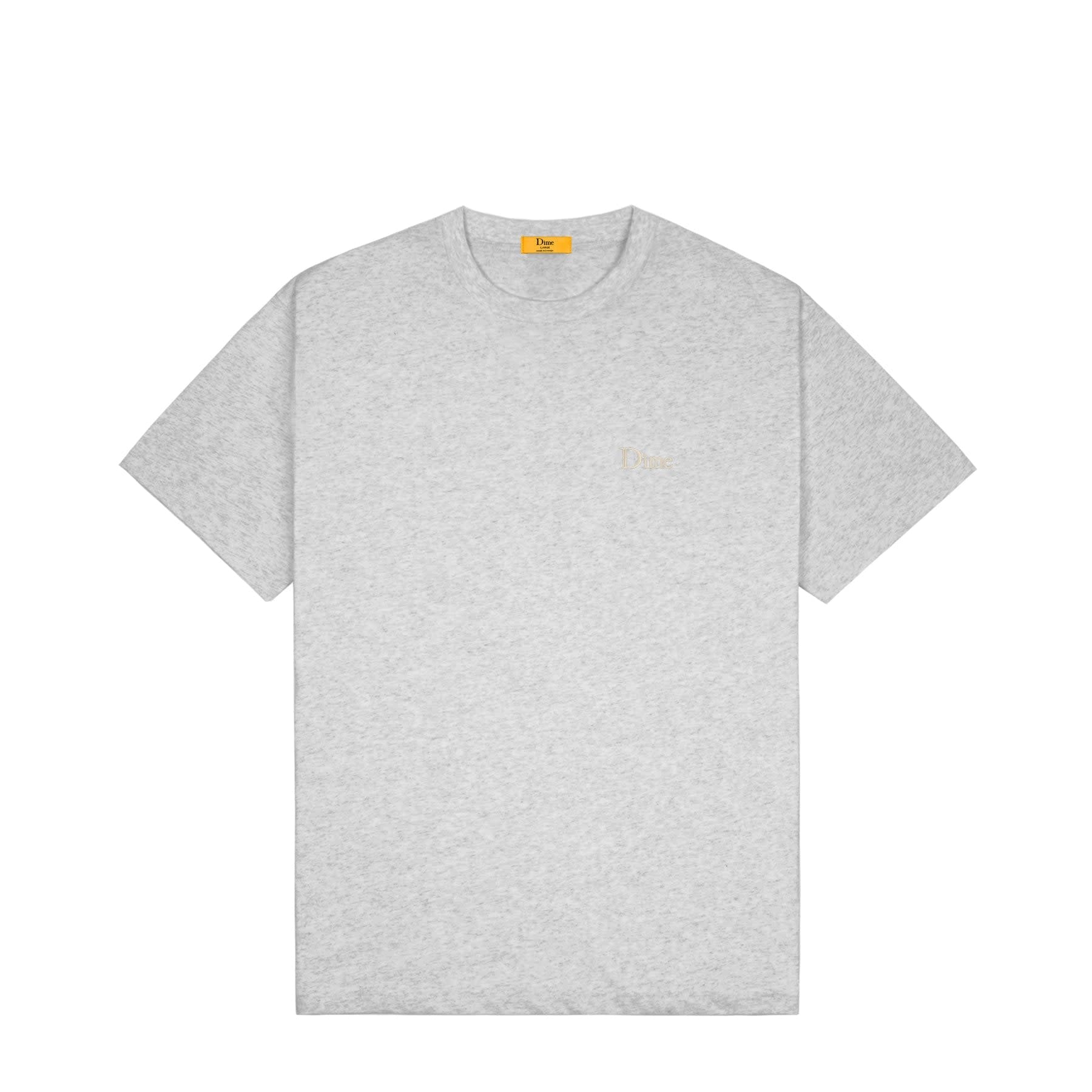 T-shirt classique à petit logo - Gris chiné