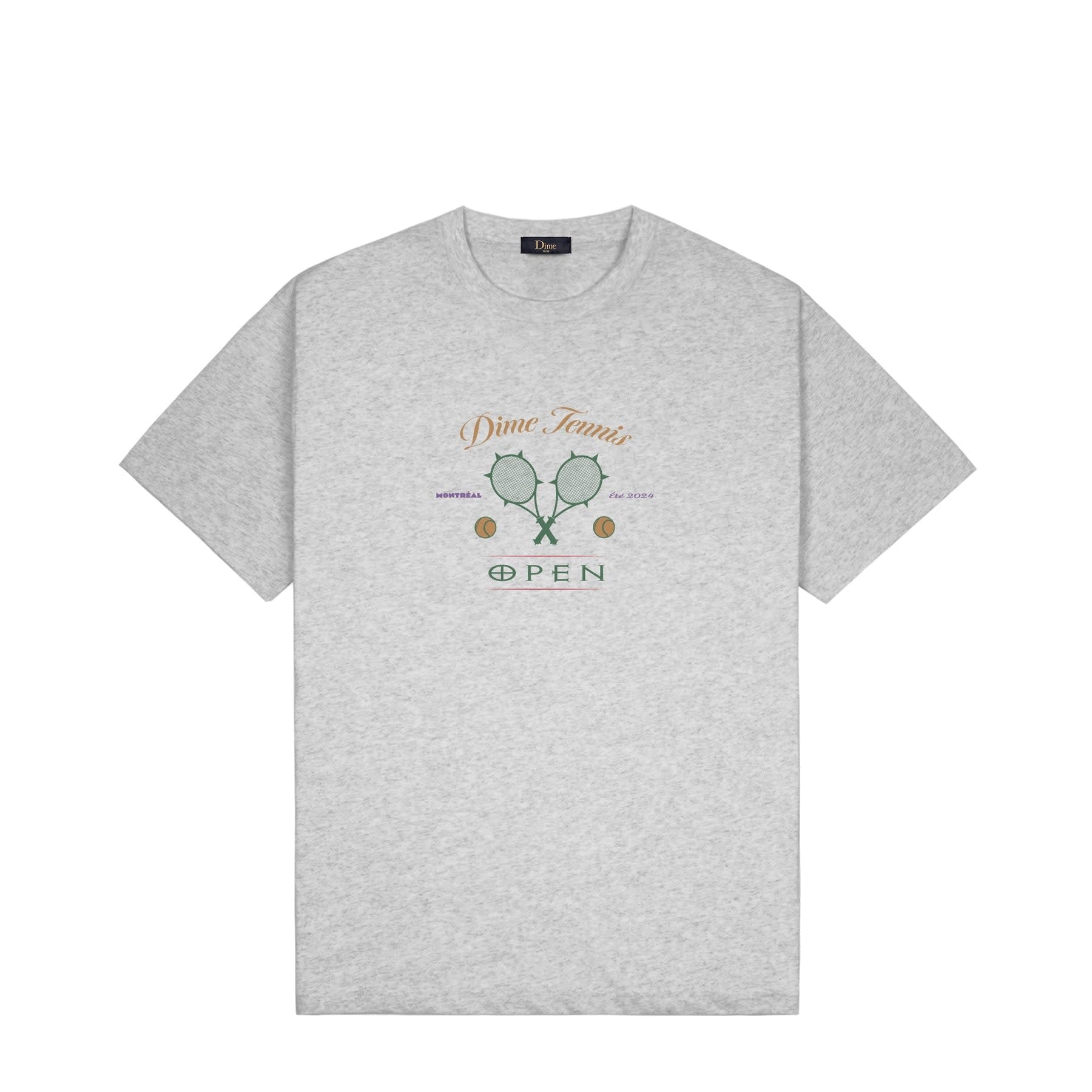 【DIME】Dimecorps T-Shirt / Heather Grey Dime Dimecorps Tee - Heather Gray – Ninetimes Skateshop