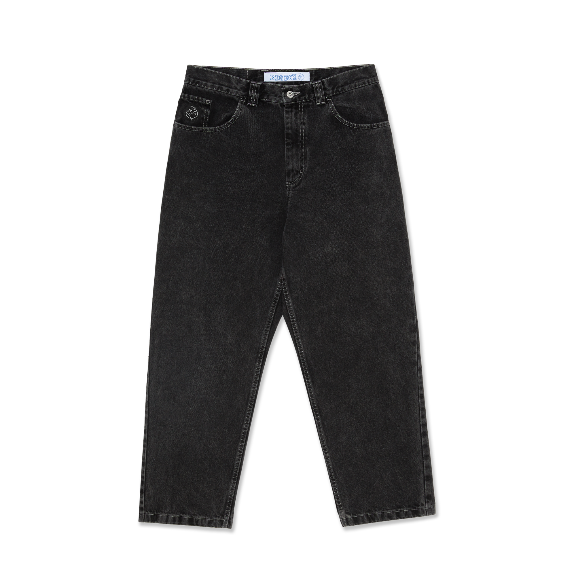 Big Boy Pantalon - Argent Noir