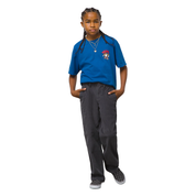 Pantalon décontracté en velours côtelé pour enfants - Asphalte