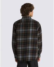 Chemise boutonnée à manches longues Mayhill - Mirage noir/bleu