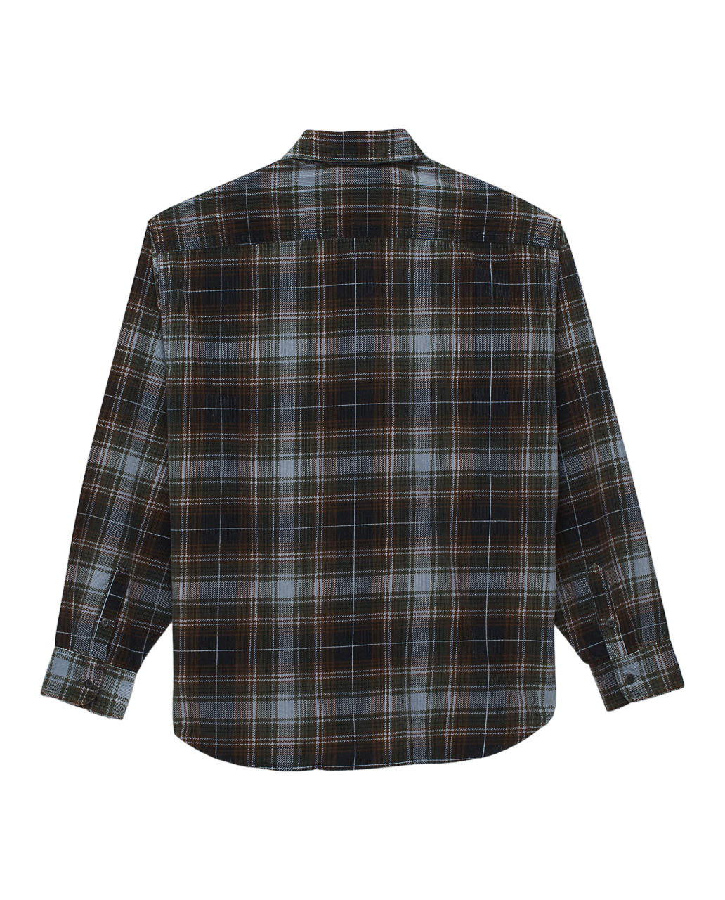 Chemise boutonnée à manches longues Mayhill - Mirage noir/bleu