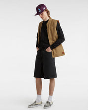 Check-5 Baggy Denim 23'' Shorts - Noir délavé