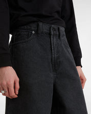Check-5 Baggy Denim 23'' Shorts - Noir délavé