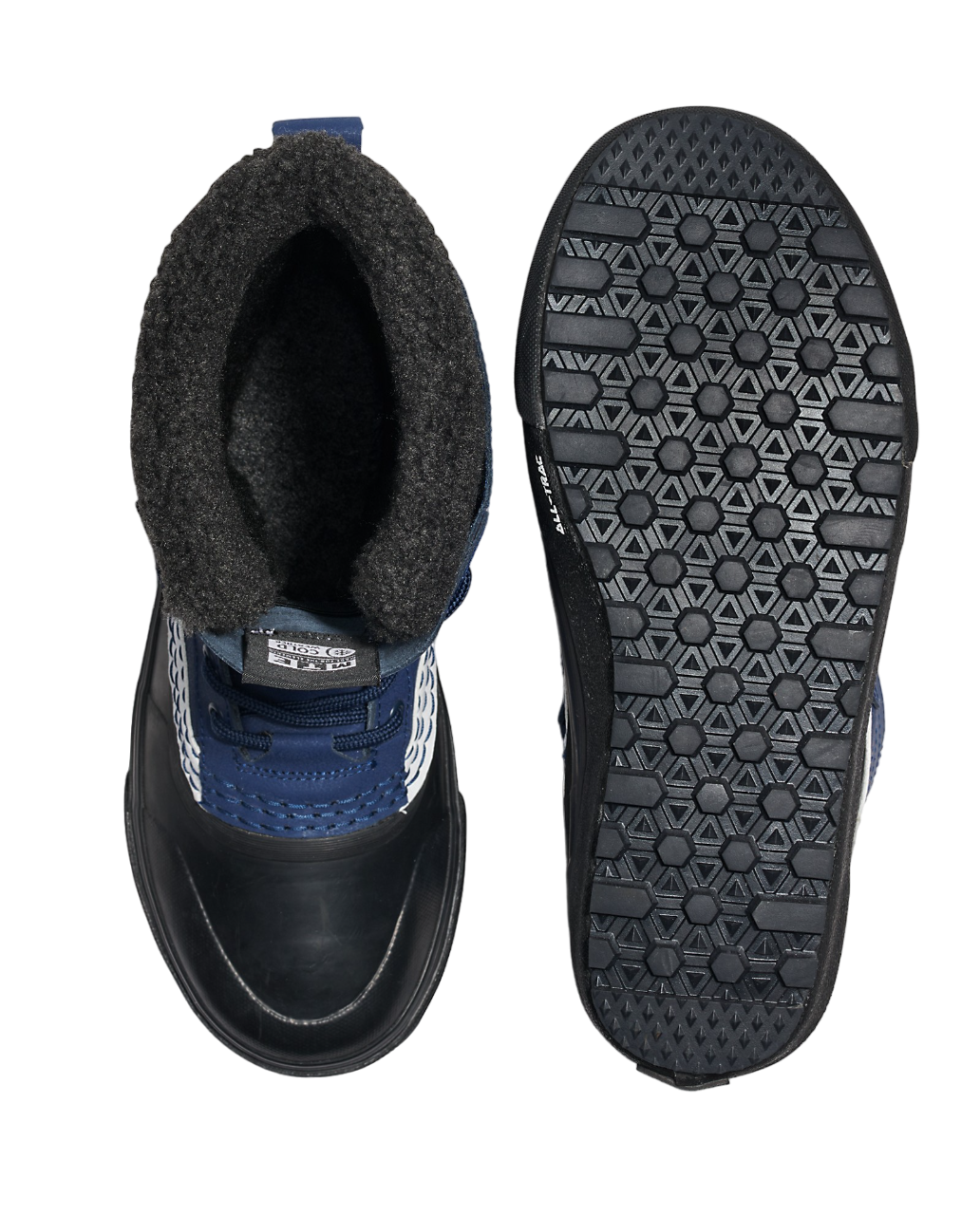 Bottes imperméables standard MTE - Noir/Bleu marine