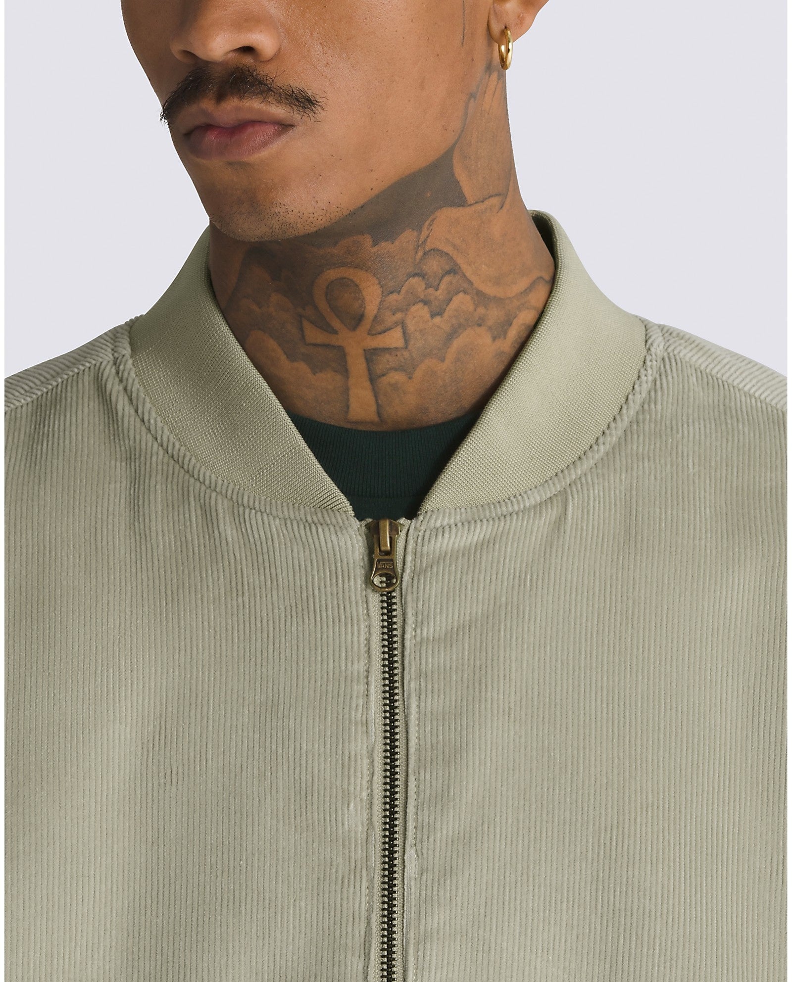 Skate Cord Bomber Jacket - Elm