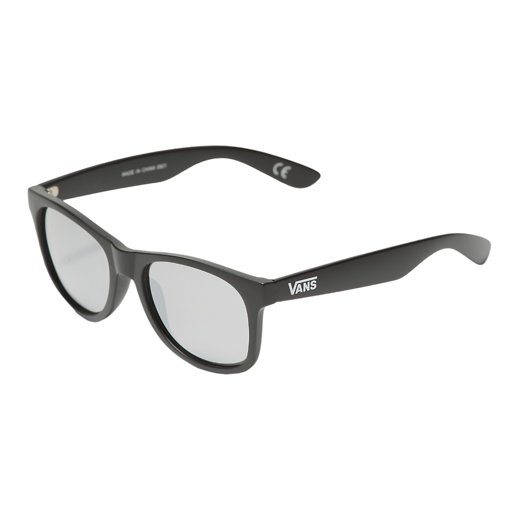 Vans Spicoli Sunglasses Matte Black/Silver Mirror – Palm Isle