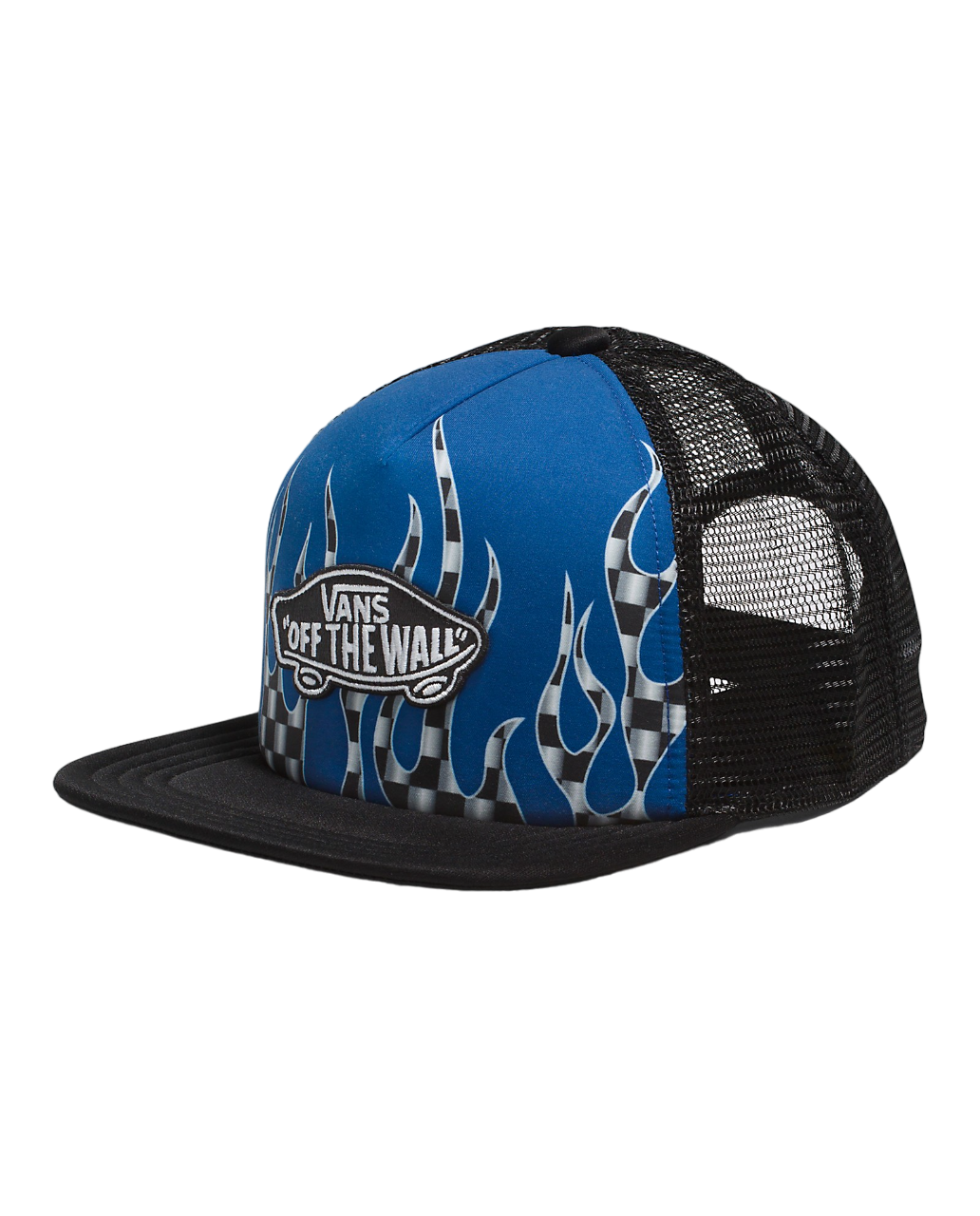 Vans Kids Classic Patch Trucker Plus Hat - True Blue/Black  display picture 3