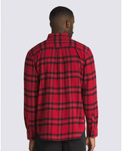 Chemise à manches longues boutonnée Westminster - Piment/Noir