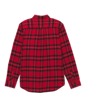 Chemise à manches longues boutonnée Westminster - Piment/Noir